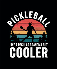 Pickleball T-shirt Design