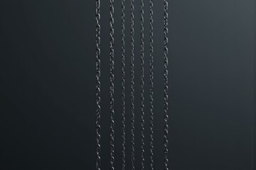 Eerie Shadows Cascading Down In A Dark Atmospheric Night Setting, Creating A Mysterious And Enchanting Silhouette