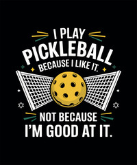 Pickleball T-shirt Design