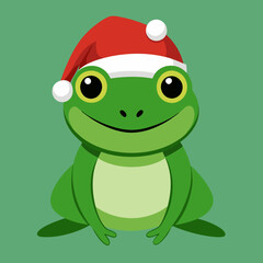 christmas frog
