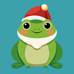 christmas frog