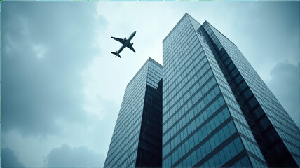 Obraz premium office building
