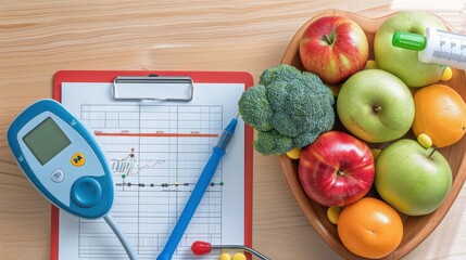 Healthy Food and Diet for Diabetes Management and Cholesterol Control