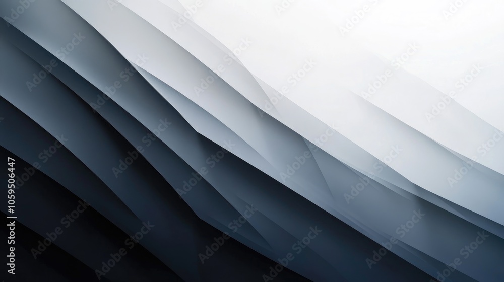 Aufkleber Stylish backdrop featuring a gradient transitioning from light gray to dark gray