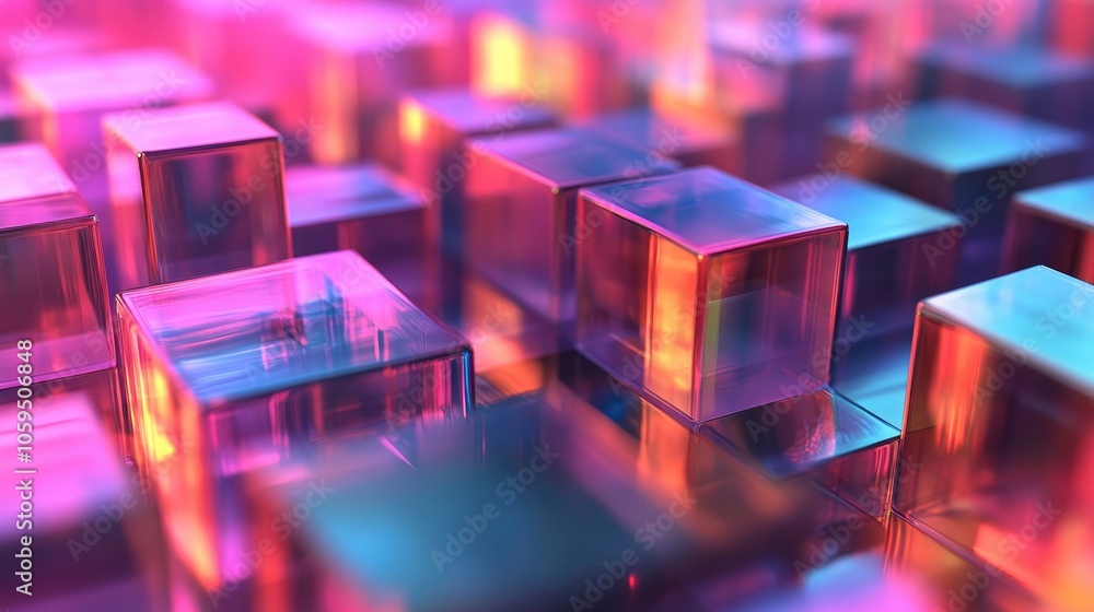 Aufkleber Dynamic Visualization of a Hashing Algorithm Featuring Transparent Block Elements