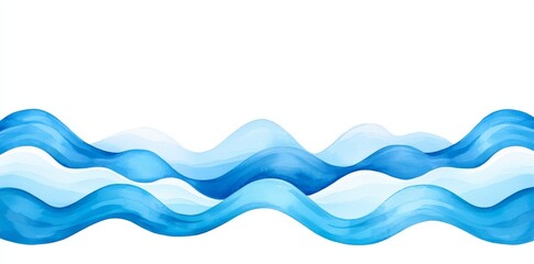 Background texture of winter snow holiday. Handpainted abstract illustration by Vita of wavy waves and handpainted details.