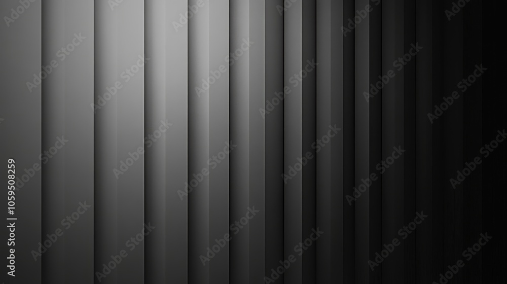Aufkleber Stylish backdrop featuring a gradient transitioning from light gray to dark gray