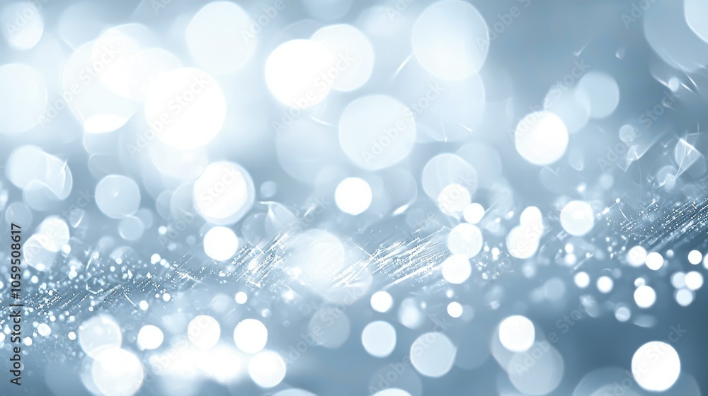 Poster bokeh light white abstract background