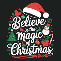 Merry Christmas T-shirt design, The Most Wonderful Time for a Beer Christmas typography T-shirt Design