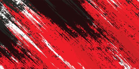 black white and red grunge texture background