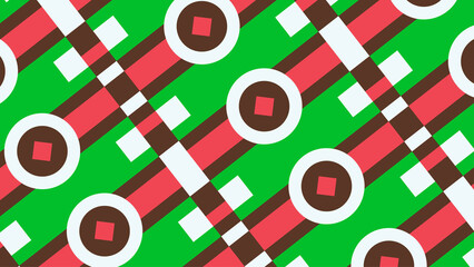 seamless pattern with christmas balls