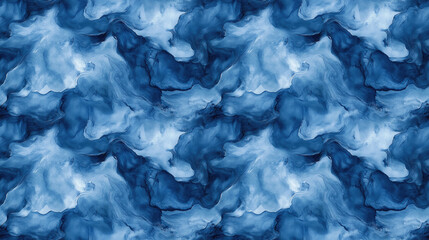 Seamless abstract hand painted watercolor wash texture artistic background for creative design