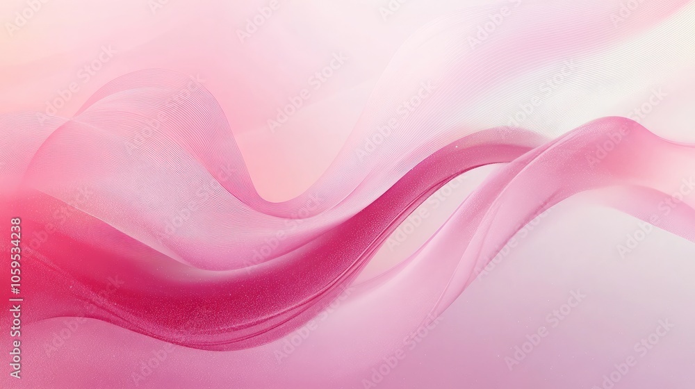 Poster elegant flow of pink tones a soft abstract background for creative projects