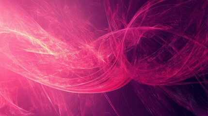 Obraz premium Vibrant abstract swirls a journey through color and light in digital art