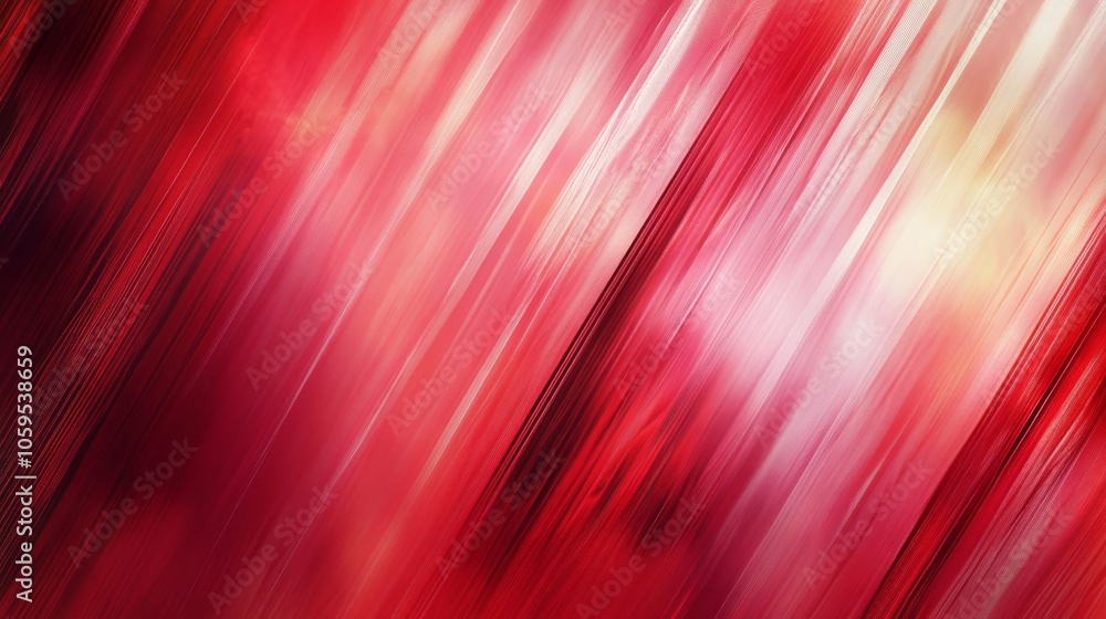 Poster dynamic abstract red background with motion blur effects for vibrant visual appeal