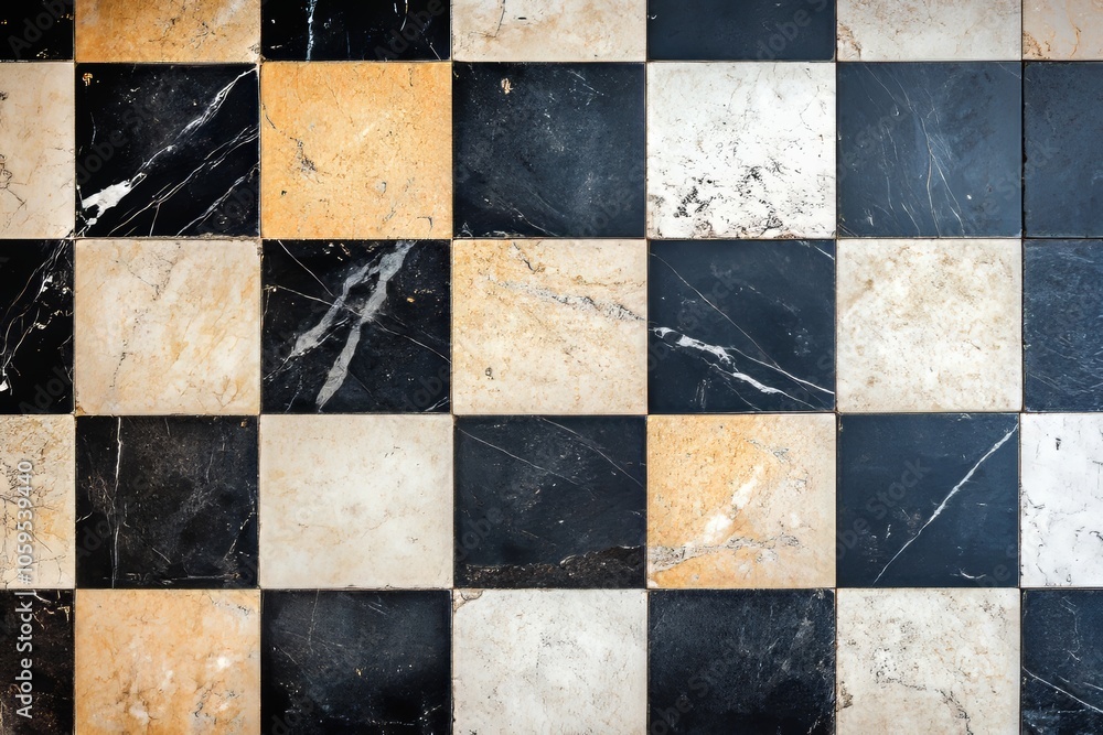 Poster flat lay of chess board on a background, perfect for strategy and game concept generative ai