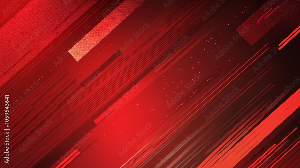 Poster dynamic red abstract background with striking lines and patterns for creative design projects