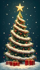 Merry Christmas design