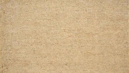 Rustic beige burlap fabric with brown flecks showcasing a coarse tactile texture