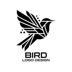 Naklejka premium Bird Vector Logo Design
