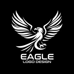Obraz premium Eagle Vector Logo Design