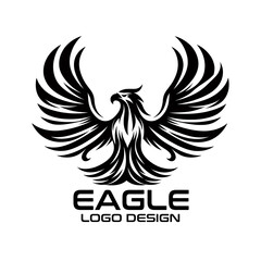Obraz premium Eagle Vector Logo Design