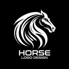 Fototapeta premium Horse Vector Logo Design