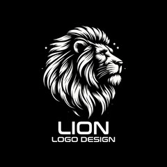 Fototapeta premium Lion Vector Logo Design