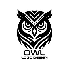 Fototapeta premium Owl Vector Logo Design