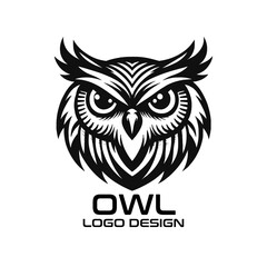 Obraz premium Owl Vector Logo Design