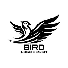 Fototapeta premium Bird Vector Logo Design
