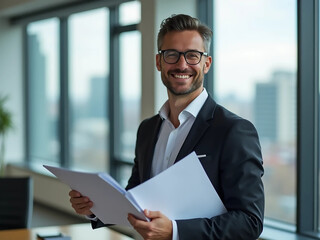 portrait of a businessman