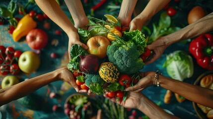 Global Awareness Campaign for World Food Day: Emphasizing Vegetarian Choices