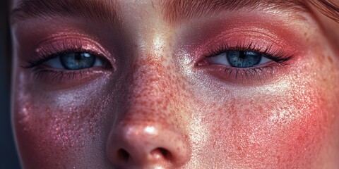 Ethereal Makeup Artistry with Astro Glitter