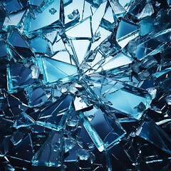 abstract background with crystal