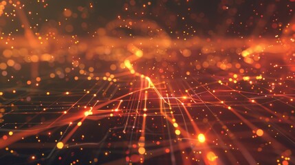Fototapeta premium The ability to identify and isolate areas with high energy demand and allocate resources accordingly improving overall grid efficiency.