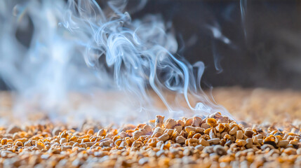 White frankincense that burns and emits smoke is an integral part of most religions. Its smoke and fragrance are associated with the spiritual and represent a key element of religious rituals.