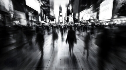 Obraz premium A Nefarious Character Orchestrating Chaos in a Bustling City Manipulating Events from the Shadows