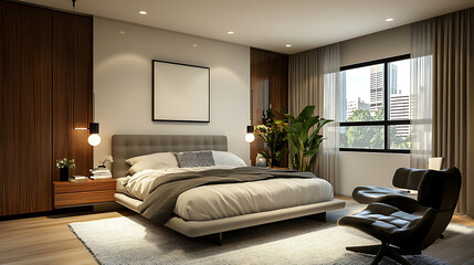 Obraz premium bedroom interior