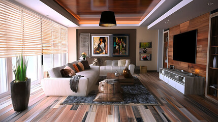 Fototapeta premium room interior