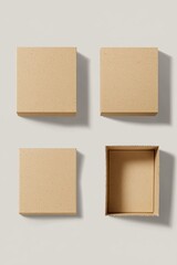 Fototapeta premium Container mock up