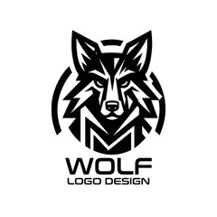 Wolf Vector Logo Design