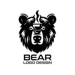 Fototapeta premium Bear Vector Logo Design
