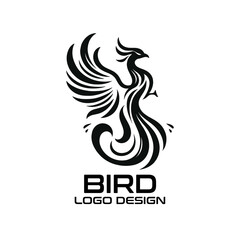 Fototapeta premium Bird Vector Logo Design