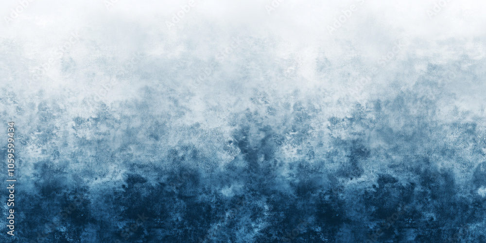Poster a blue and gray gradient background with soft white accents and subtle noise textures, creating a gr