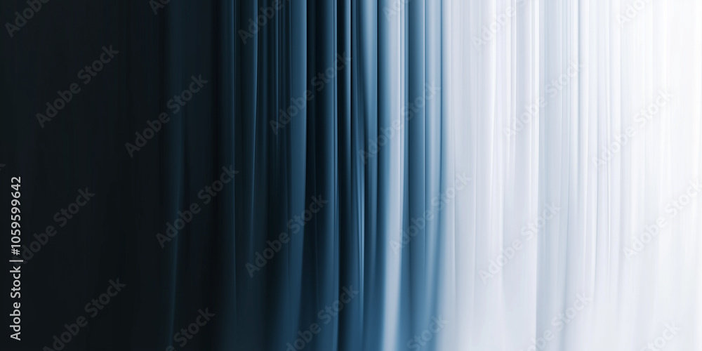 Poster a stylish gradient backdrop from navy blue to light gray with hints of white, overlaid with grainy n