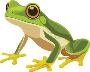 Fototapeta premium simple vector amphibian clipart