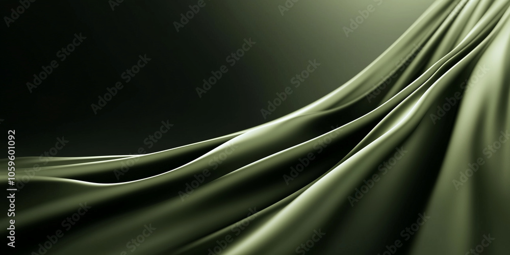 Poster a smooth, grainy gradient of deep olive green and black with noise textures creating a textured, mod