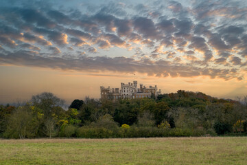 Belvoir Castle near Melton Mowbray in Leicestershire, UK