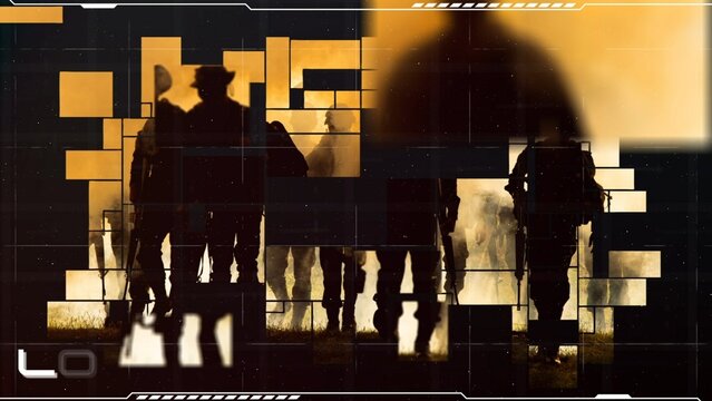 Digital Warfare Slideshow Intro Opener